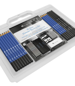 Castle art supplies drawing and sketching pencil art set