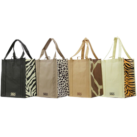 Graphic Pattern Prints Reinforced Bags