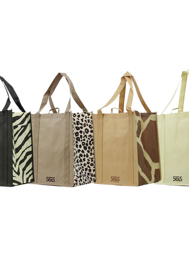 Graphic Pattern Prints Reinforced Bags