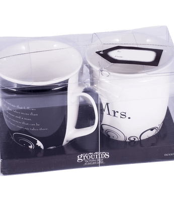 Mr. and Mrs. Christian Coffee Mug Set