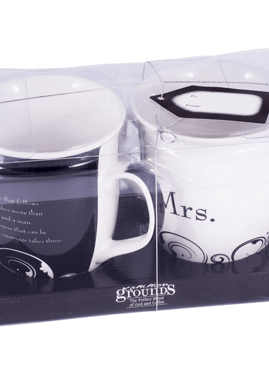 Mr. and Mrs. Christian Coffee Mug Set