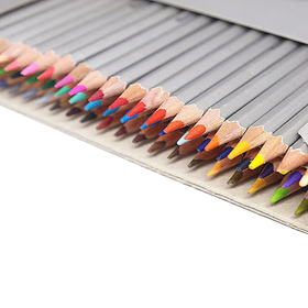 Pro colorful marco fine art drawing oil base non toxic pencils set