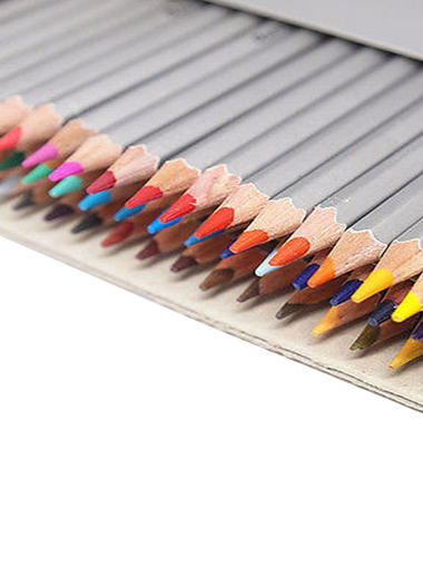 Pro colorful marco fine art drawing oil base non toxic pencils set